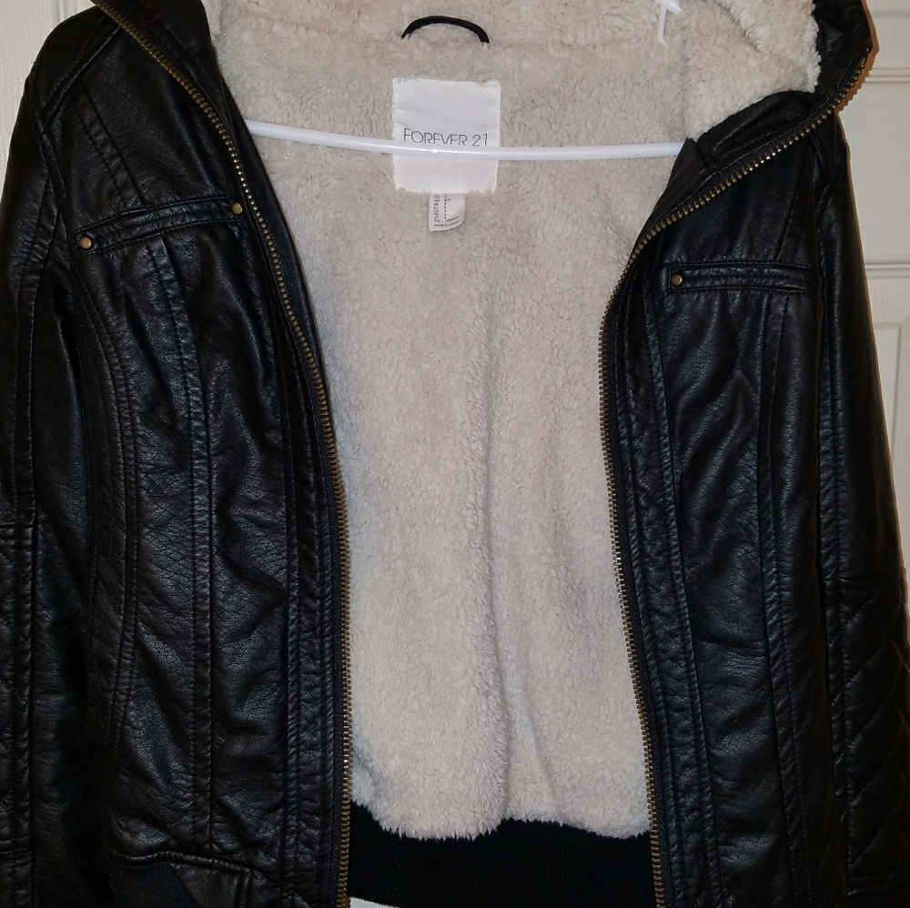 Forever 21 leather jacket